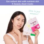 FACETORY K Beauty Face Mask Skin Care - EVERYDAY 8 COLLECTION Sheet Mask Set | Natural Premium Korean Face Mask For All Skin Types - No Sulfates No Parabens (8 pc) - Image 2